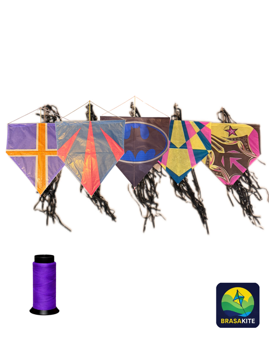 5 pipas com rabiola + 1 linha